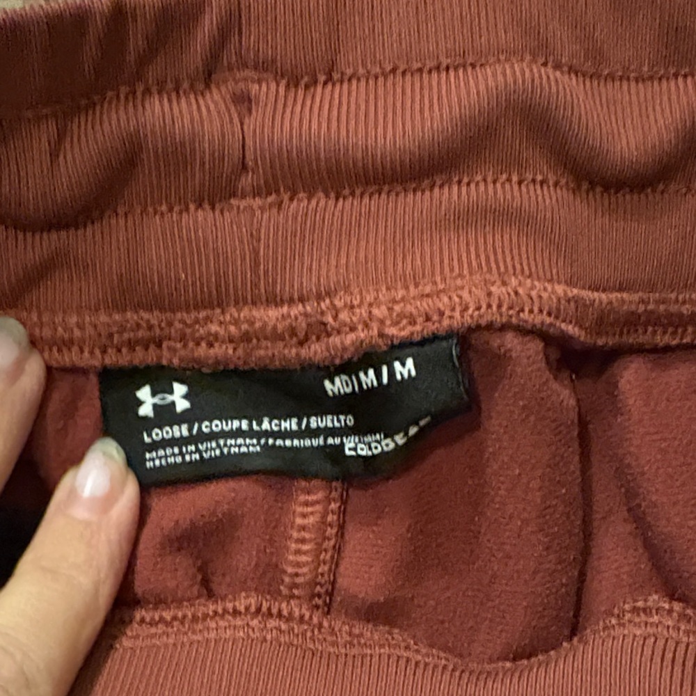 Under Armour Maroon Jogger Pants - Picture 3 of 3